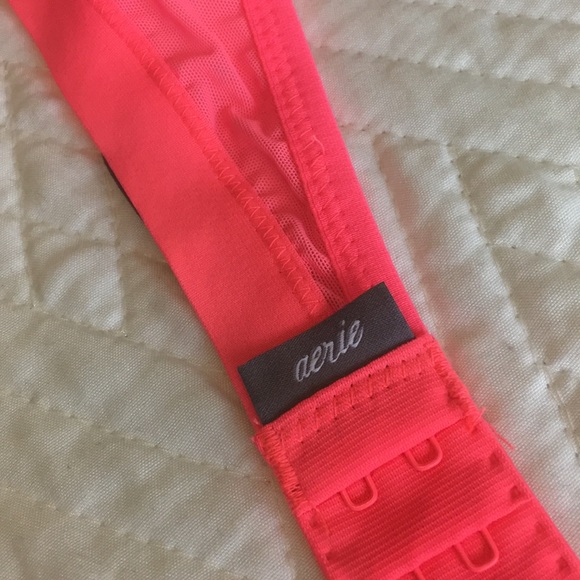 Aerie Sheer Pink Halter Top - Picture 4 of 6